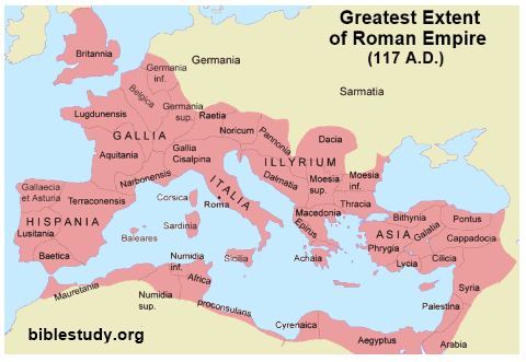The Roman Empire at its Greatest Size ABC.org